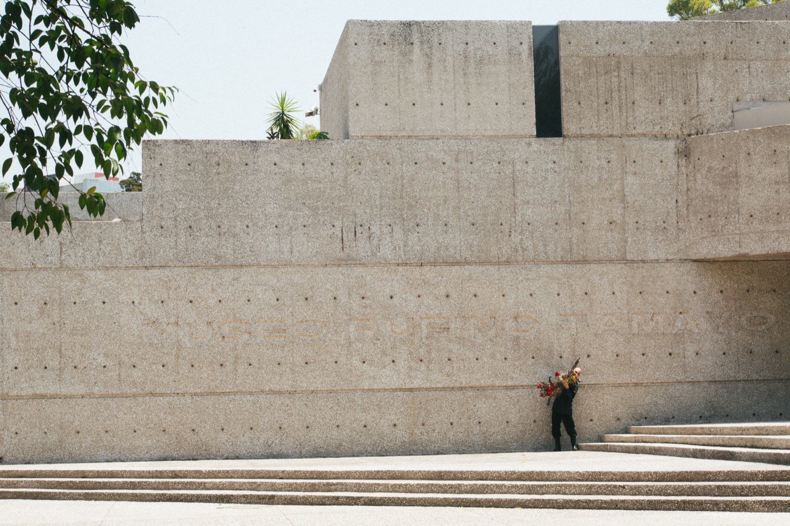 Presentación performática del libro El círculo de la rosa en el Museo Tamayo Arte Contemporáneo, Ciudad de México, 2024